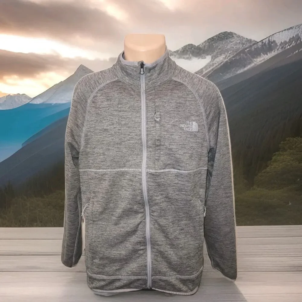 North Face Canyonland 2 Men’s Size Medium Full Zip Gray Jacket